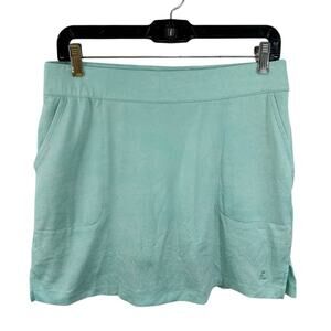 FootJoy Golf Skort Light Blue Floral Print Size Medium w Pockets